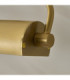 Nantes Rechargeable Picture Light Warm Brass Frosted Pc-6