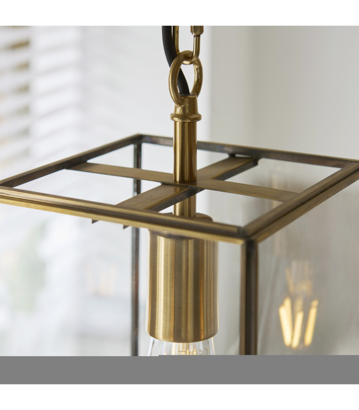 Hammond Lanterns Pendant Light Antique Brass-6