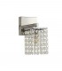 Wall Lamp, 1 x G9, IP44, Polished Chrome, Crystal - 3