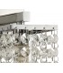 Wall Lamp, 1 x G9, IP44, Polished Chrome, Crystal - 6