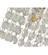 Wall Lamp, 1 x G9, IP44, Polished Chrome, Crystal - 7
