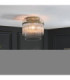 Marietta Ceiling Light Antique Brass Clear Glass-2