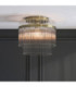 Marietta Ceiling Light Antique Brass Clear Glass-3