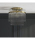 Marietta Ceiling Light Antique Brass Clear Glass-5