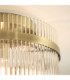 Marietta Ceiling Light Antique Brass Clear Glass-7