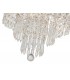 Semi Flush Ceiling Light, 4 x G9, IP44, Polished Chrome, Crystal - 5