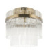 Marietta Ceiling Light Antique Brass Clear Glass-9