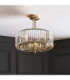 Visconti Ceiling Light Antique Brass Clear Glass-4