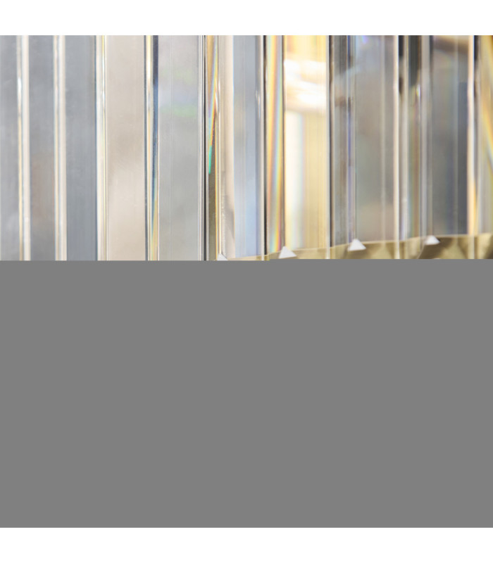 Visconti Ceiling Light Antique Brass Clear Glass-6