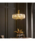 Visconti Pendant Light Antique Brass Clear Glass-2