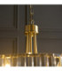 Visconti Pendant Light Antique Brass Clear Glass-5