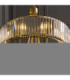 Visconti Pendant Light Antique Brass Clear Glass-4