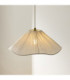 Isabella Dome Pendant Light Brushed Aged Brass Vintage White-4