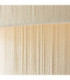Noah Cylindrical Pendant Light Cream Cotton Brushed Brass-6