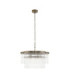 Lucille Pendant Light Antique Brass Clear Glass-10