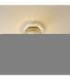 Lucille Ceiling Light Antique Brass Clear Glass-3