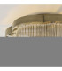 Lucille Ceiling Light Antique Brass Clear Glass-5