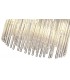 Semi Flush Ceiling Light, 4 x G9, IP44, Polished Chrome, Clear Glass - 5