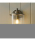 Ridgeton Wall Lamp Antique Brass Clear Ribbed Glass-5