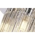 Semi Flush Ceiling Light, 4 x G9, IP44, Polished Chrome, Clear Glass - 7