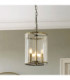 Hebden Lanterns Pendant Light Antique Brass Clear Glass-3