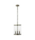 Hebden Lanterns Pendant Light Antique Brass Clear Glass-9
