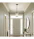 Hebden Slim Pendant Light Antique Brass Clear Glass-2