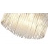 Semi Flush Ceiling Light, 6 x G9, IP44, Polished Chrome, Clear Glass - 6