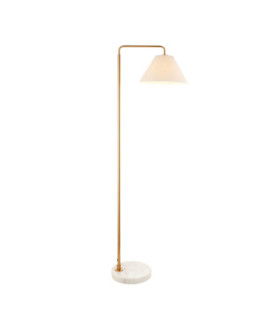 Wallbridge Floor Lamp Brushed Aged Brass-1