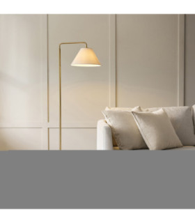 Wallbridge Floor Lamp Brushed Aged Brass-2