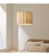 Olson Cylindrical Pendant Light Oak Wood Natural-2