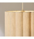 Olson Cylindrical Pendant Light Oak Wood Natural-4