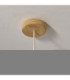 Olson Cylindrical Pendant Light Oak Wood Natural-7