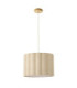 Olson Cylindrical Pendant Light Oak Wood Natural-10