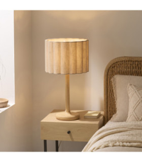 Olson Table Lamp Oak Wood Natural-2