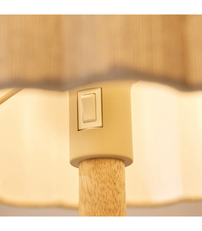 Olson Table Lamp Oak Wood Natural-6