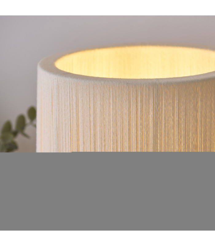 Noah Table Lamp Cream Cotton-6