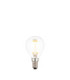 E14 LED Filament Golf Bulb Clear Glass Bright Nickel-1