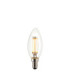 E14 LED Filament Candle Bulb Clear Glass Bright Nickel-1