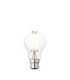 B22 LED Filament GLS Bulb Clear Glass Bright Nickel-1
