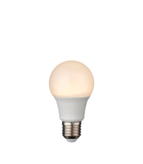 Essentials E27 LED GLS Bulb Opal Pc Gloss White Plastic-1