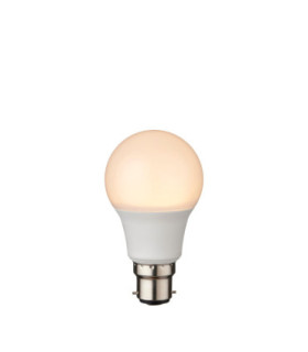 Essentials B22 LED GLS Bulb Opal Pc Gloss White Plastic-1