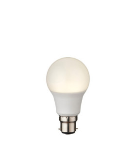 Essentials B22 LED GLS Bulb Opal Pc Gloss White Plastic-1