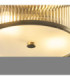 Ridgeton IP44 Bathroom Ceiling Light Antique Brass-6