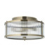 Ridgeton IP44 Bathroom Ceiling Light Antique Brass-7