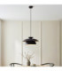 Lyon Dome Pendant Light Matt Black-2