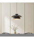 Lyon Dome Pendant Light Matt Black-3