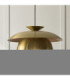 Lyon Dome Pendant Light Satin Brass-4