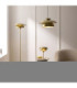 Lyon Dome Pendant Light Satin Brass-7