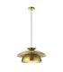 Lyon Dome Pendant Light Satin Brass-9